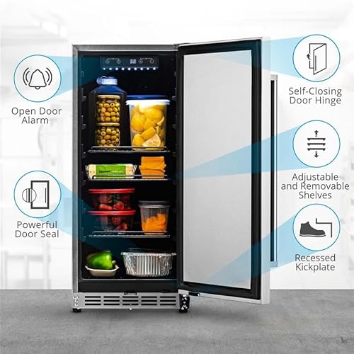 Newair NCR032SS00 15 Inch Commercial Beverage Refrigerator thumb #3