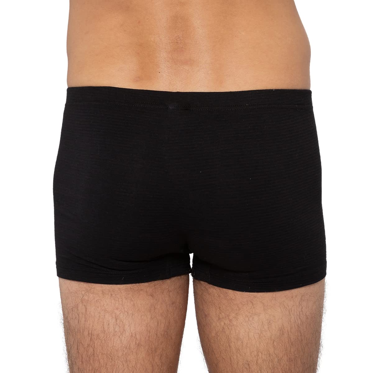 Ammann 3er Pack Herren Pants Retro-Shorts - Cotton & More - Unterhose ohne Eingriff - Modal-Baumwoll-Elastan Mischung - Schwarz Dunkel-Blau - Größe 5 bis 14