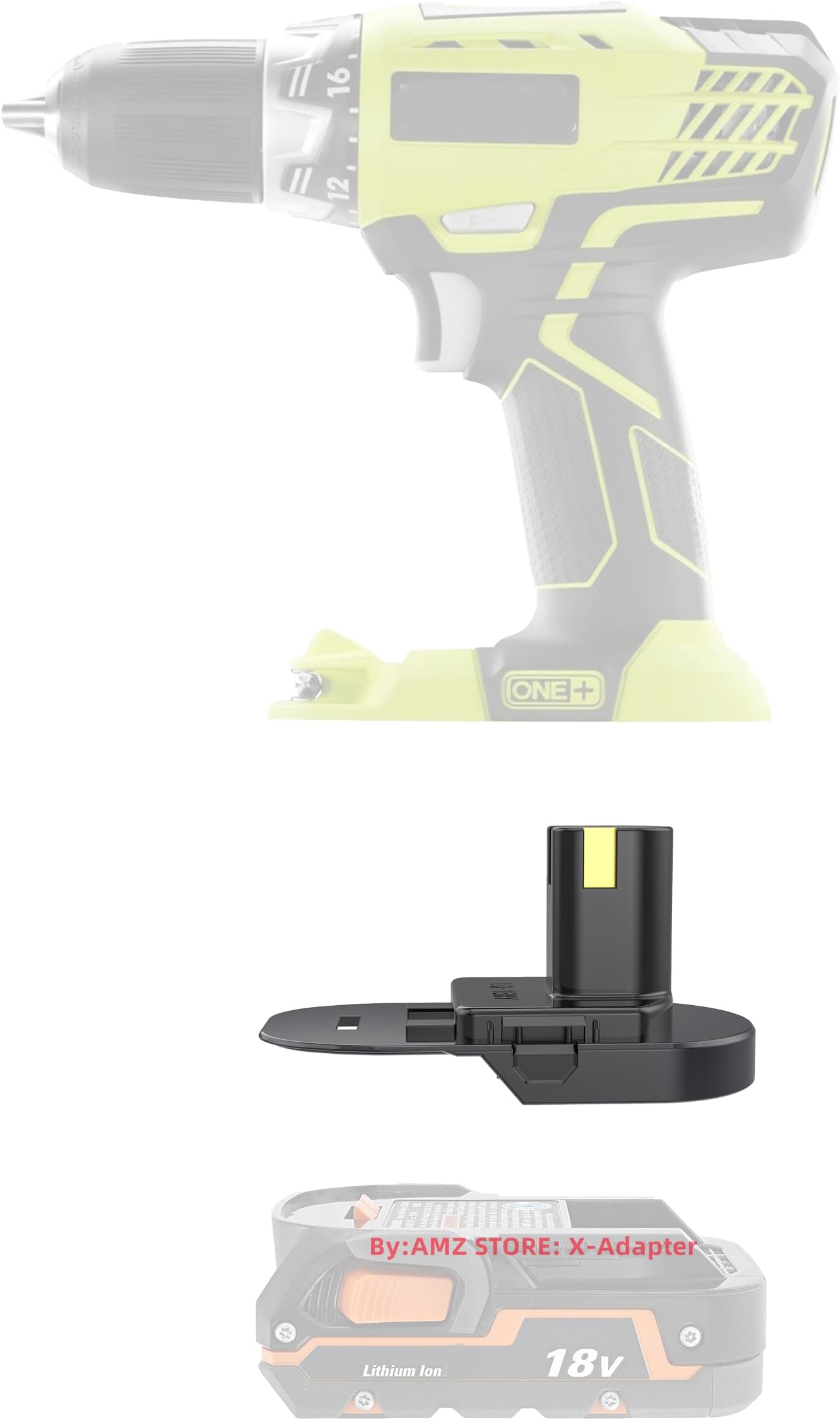 1 Adapter Upgrade for Worx 20v USA Version Tools