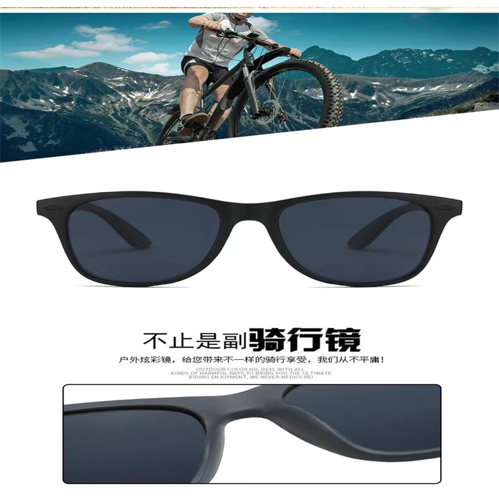 Gafas de sol cuadradas unisex para conducir y pescar, para hombre y mujer, gafas de sol de moda antirreflejos.