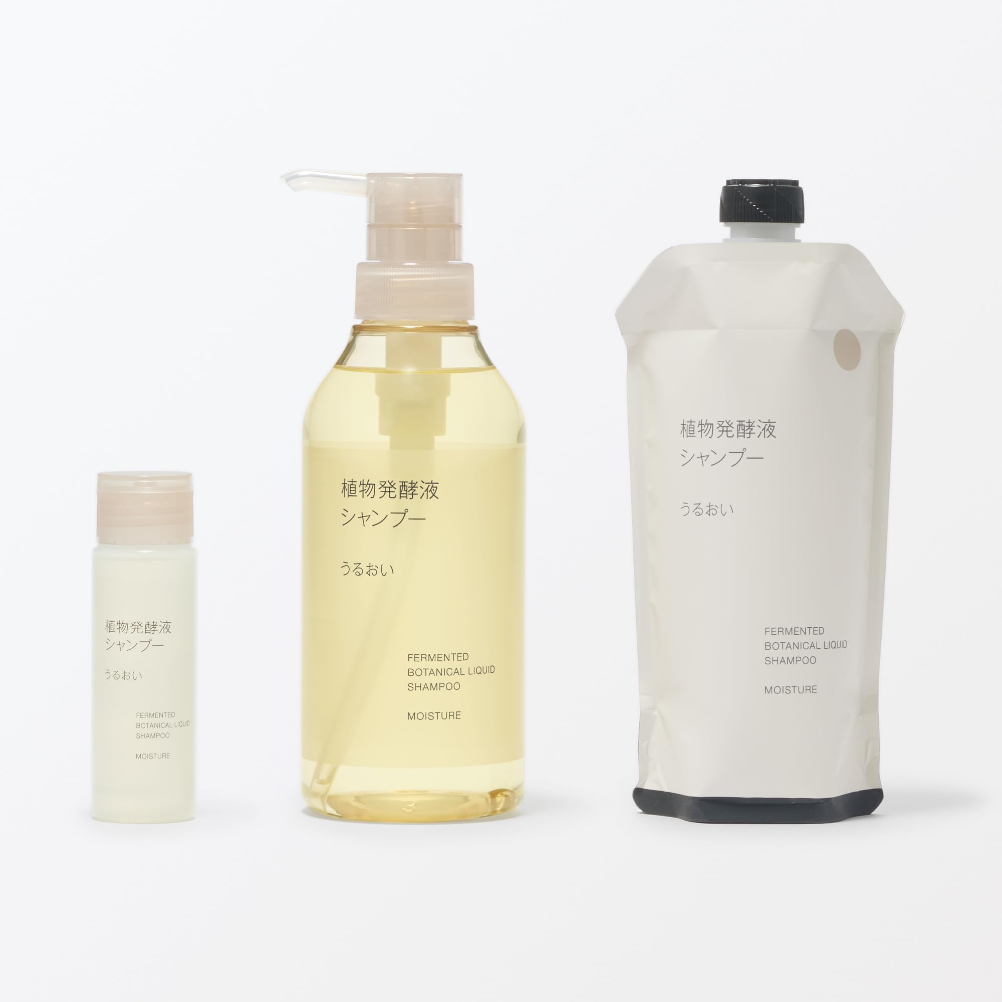 Amazon.co.jp: 無印良品 植物発酵液 シャンプー うるおい(詰替用