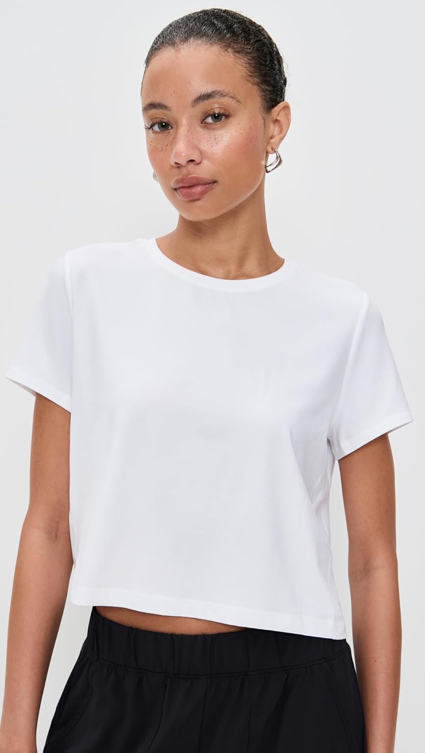 Beyond Yoga Women's Featherweight Supreme Cropped Tee