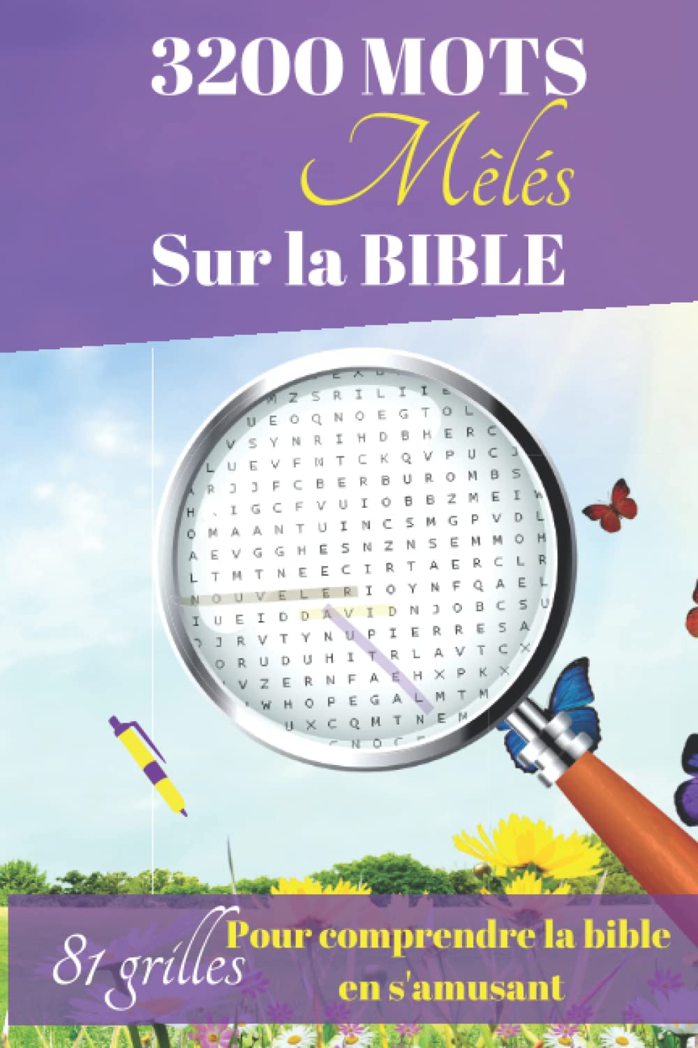 Buy 3200 Mots Mêlés Chrétiens 81 grilles pour apprendre les notions