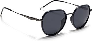 EYEJACK by Voyage UV Protected &amp; Polarized Round Polarized Sunglasses for Men &amp; Women