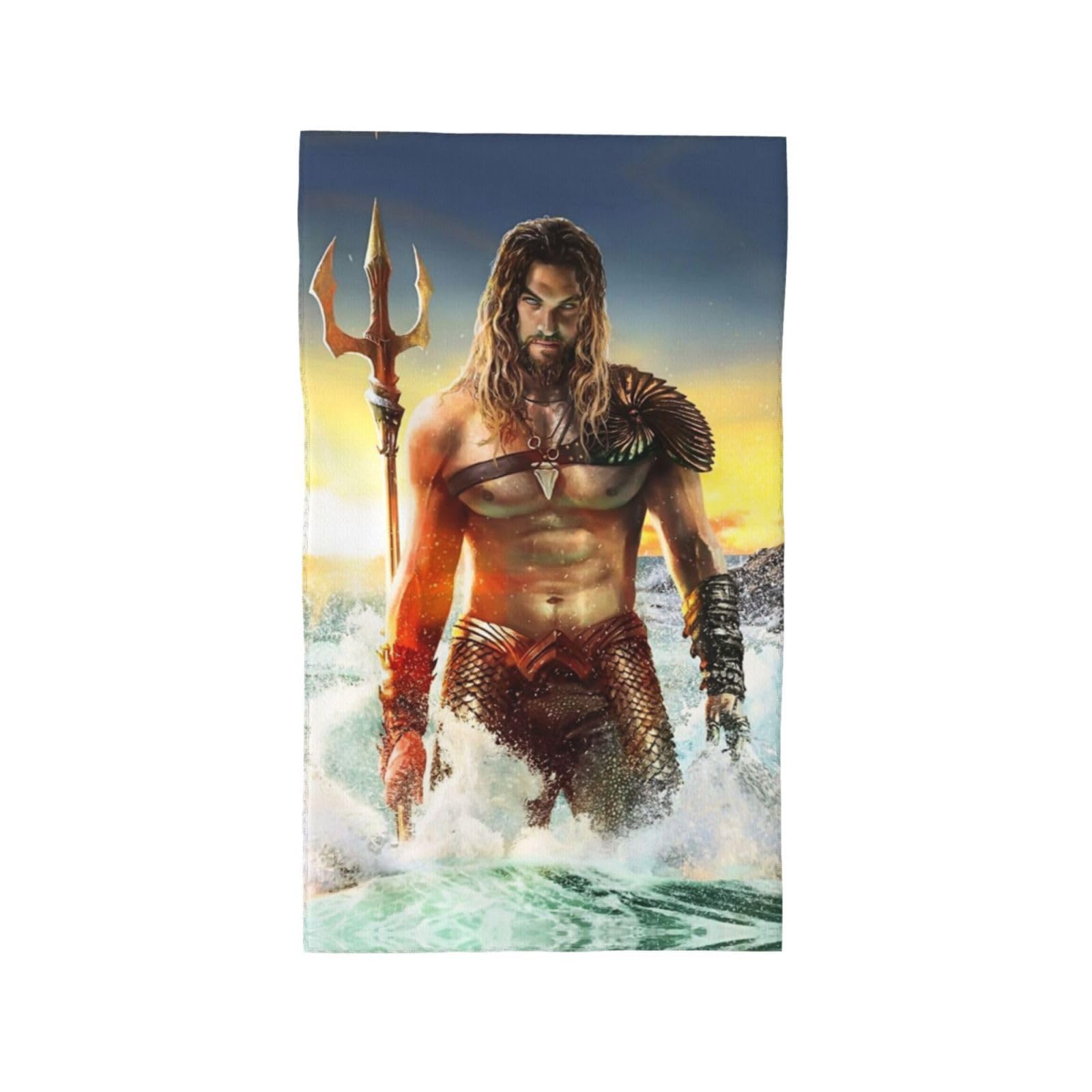 Lawenp As Pic Jason Towels Momoa Bathroom Towels Absorbent Compact Beach Towel Soft Fingertip Towels For Shower Swim Pool Beach Spa Gym Yoga Travel 27.5X16 In