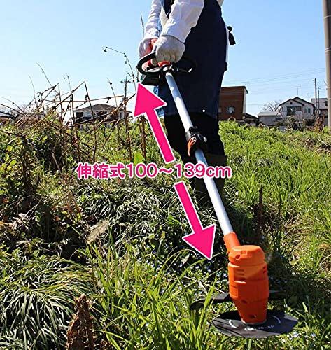 YARDFORCE コードレス 24V草刈機 ナイロン刃金属刃2種付＋軍手＋ゴーグル・土のう袋＋洗剤ミニＪＯＥ３袋付セット 3枚目