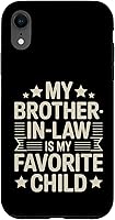 Vista 25 de My Brother-in-Law is My Favorite Child Funny Family Saying Case for iPhone 16