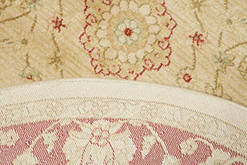 RugVista, Farahan Ziegler, Teppich, Mittelflor Teppich, ∅ 150 cm, Rund, Orientalischer Ziegler Teppich, Oeko-Tex… – Bild 5