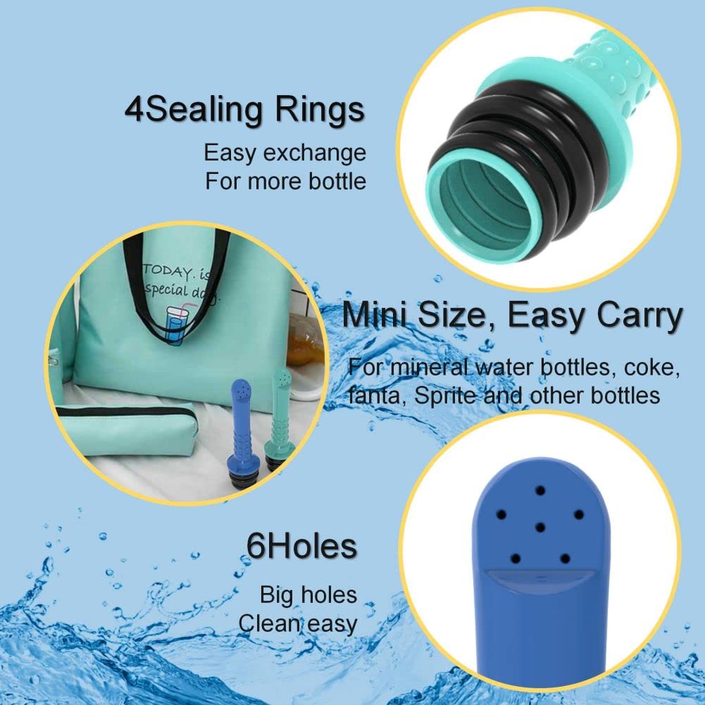 2PCS Backpacking Bidet - Portable Bidet for Toilet - Travel Bidets Universal Shower Pipe for Traviling Compatible with — view 9