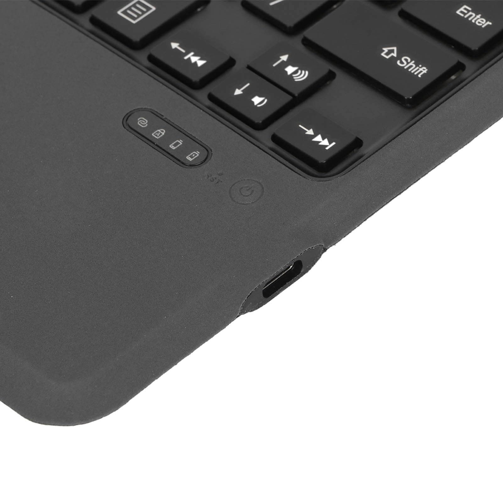 Annadue Teclado Bluetooth Delgado con Panel Táctil para Tabletas (with
