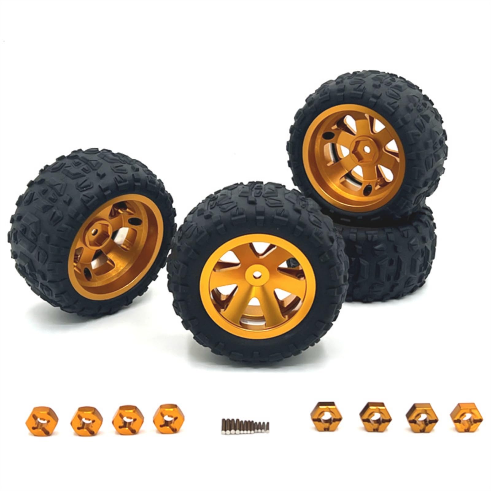 perfeclan Coche Eléctrico Infantil Juguete Vehículo Niño Batería con Ruedas Resistentes y Neumáticos con Agarre en Césped y Conjunto Preensamblado con Adaptador, Dorado