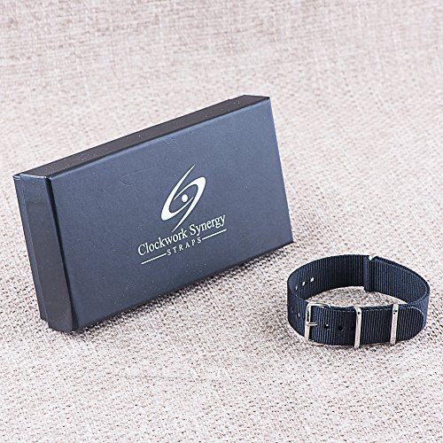 Image of Clockwork Synergy Classic Nylon Nato watch straps bands