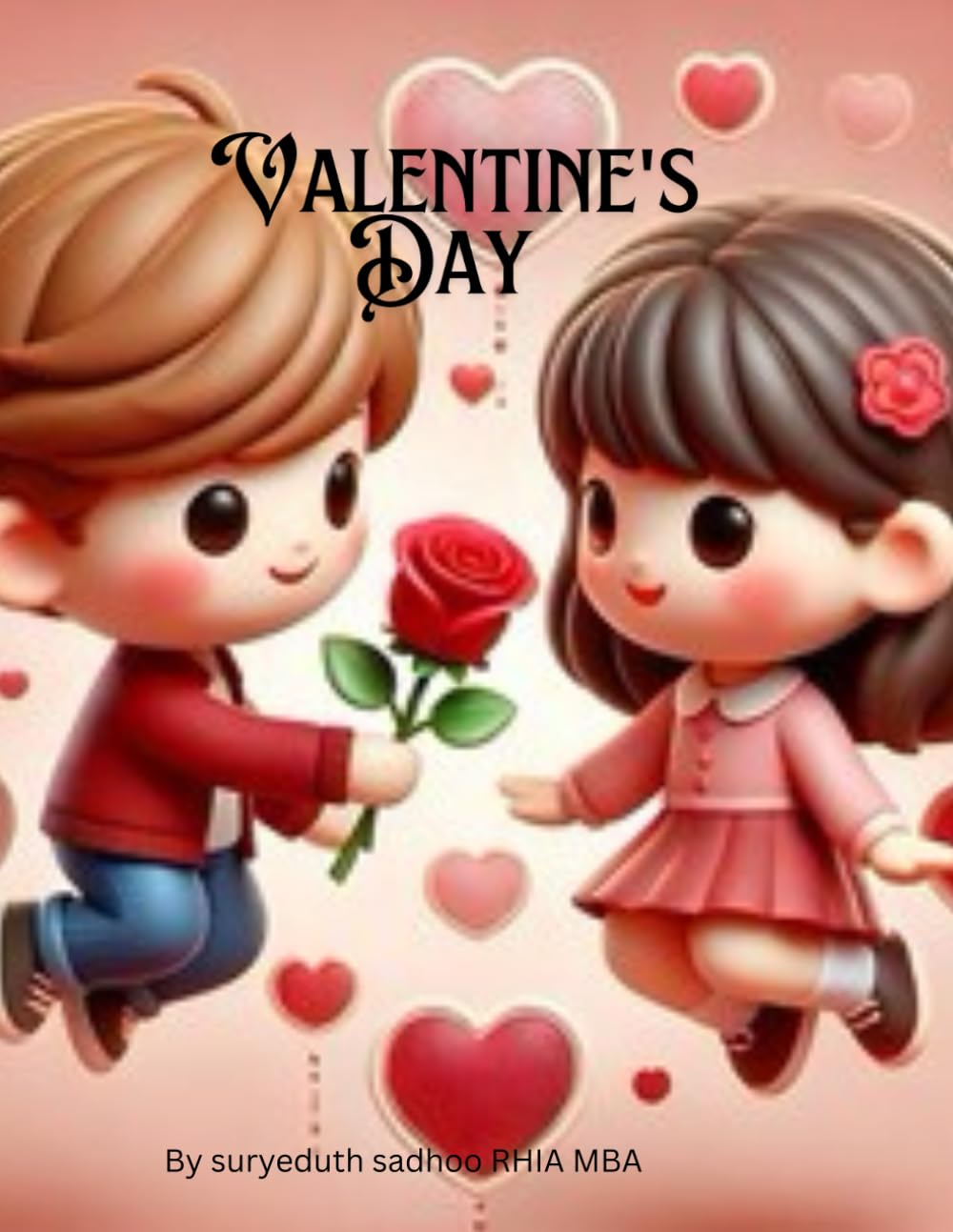 Valentines day: Romantic Hearts, Sweet Designs, and Love-Themed Illustrations for All Ages