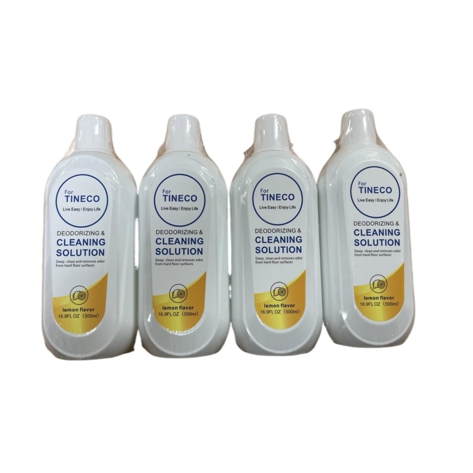 Liquide De Nettoyage De Sol 500 Ml Saveur Citron, Compatible Avec Tineco FLOOR ONE S5/S3/IFLOOR3/IFLOOR2/IFLOOR Les Séries. Pièces De Balayeuse(2pcs)