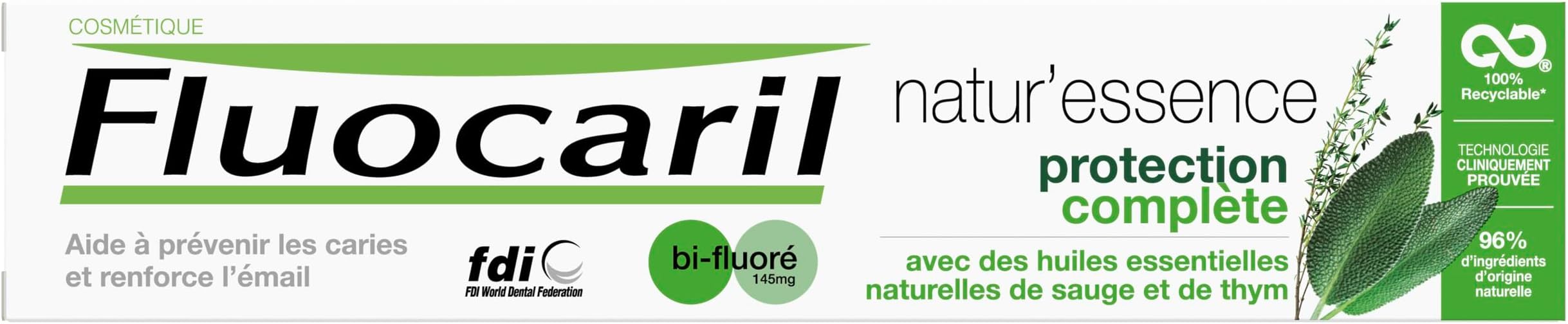 Natur'Essence Bio-Fluorinated Complete Protection Toothpaste 75ml