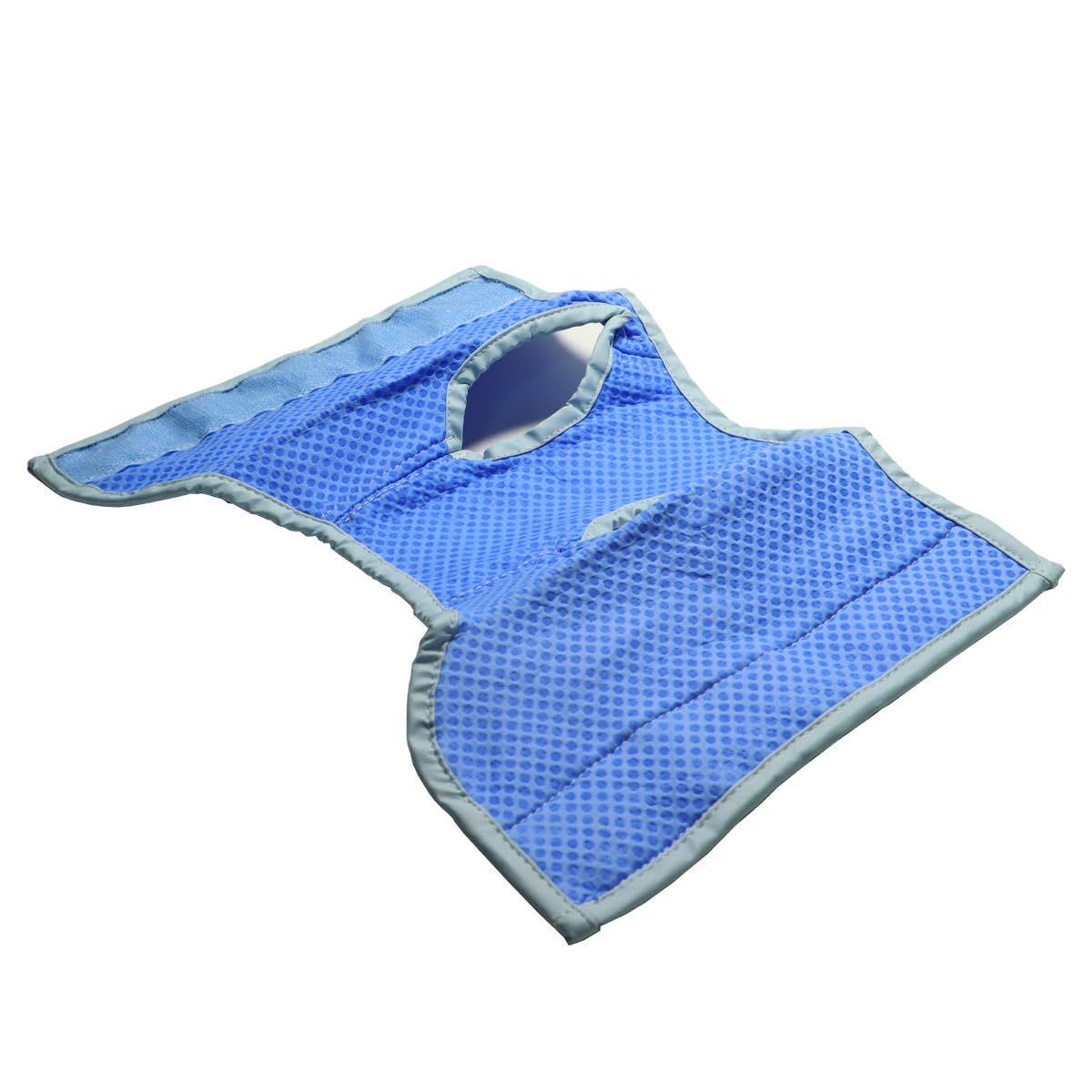 Enwye Dog Cooling Vest Breathable Cool Coat for Small Dogs in Summer Ideal for Outdoor Hiking and Training(Blue XS) - Image 3