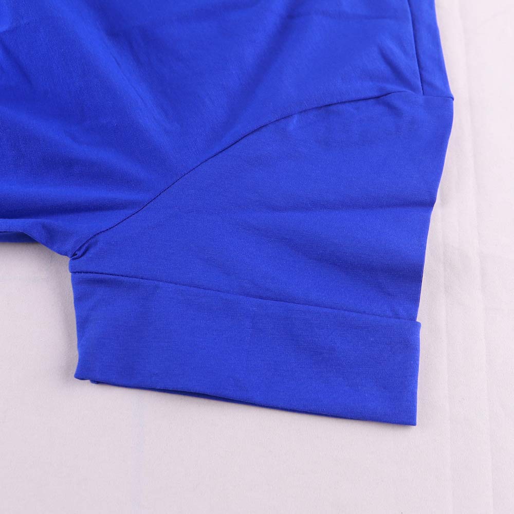 Muscle Alive Maillot Onesie Henley à Manches Courtes pour Hommes Super Confortable en Coton Extensible Ramper