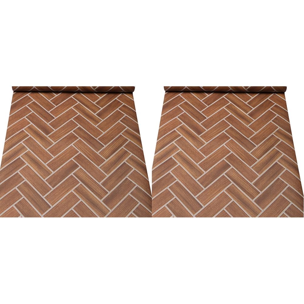 JAAMSO ROYALS PVC Flooring Sheets, Vinyl Floor Tiles for Room, Pack of 2 (60 CM X 100CM)