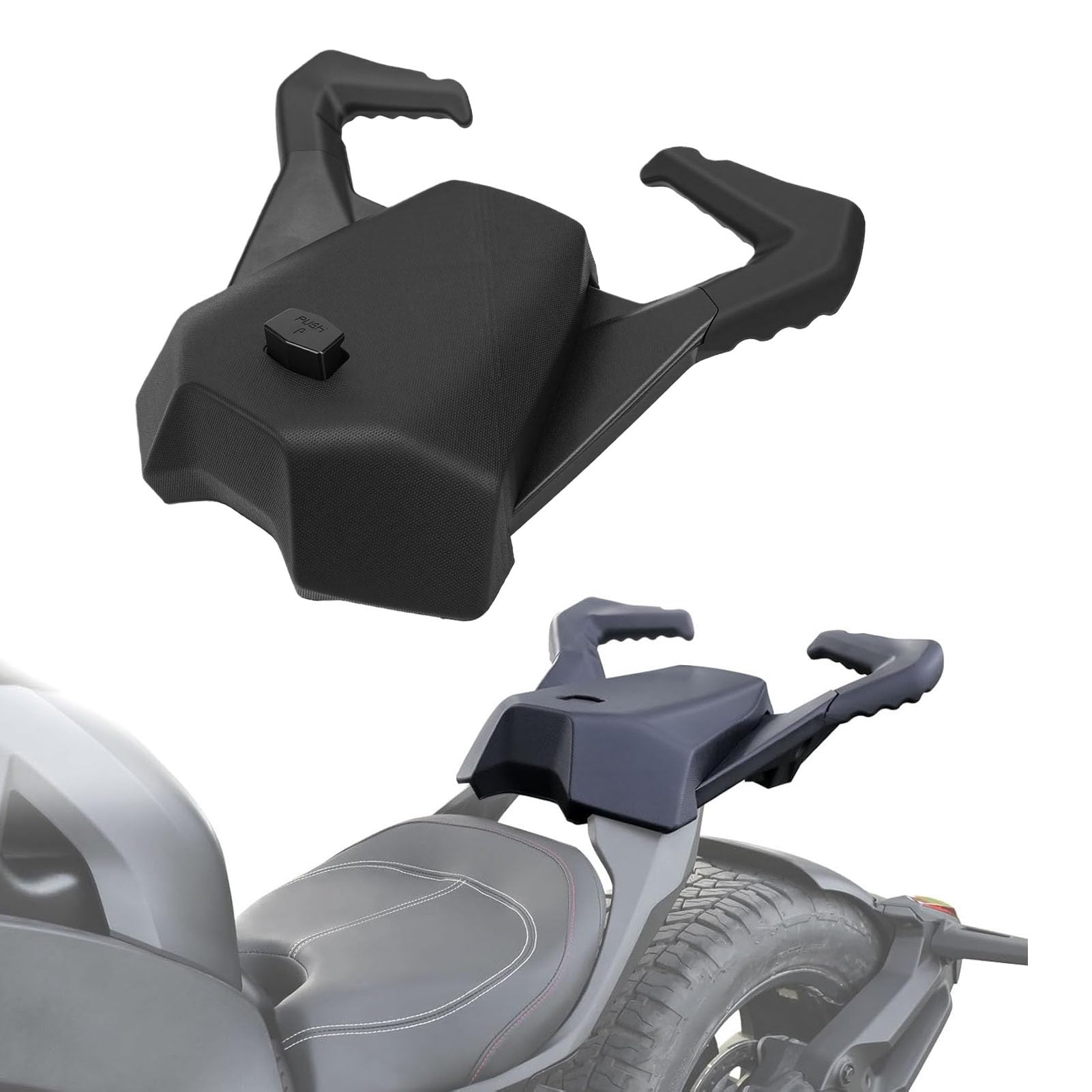 Pianka Motocyklowa Poduszka Tylna Pasażera, Odporna na Zużycie,