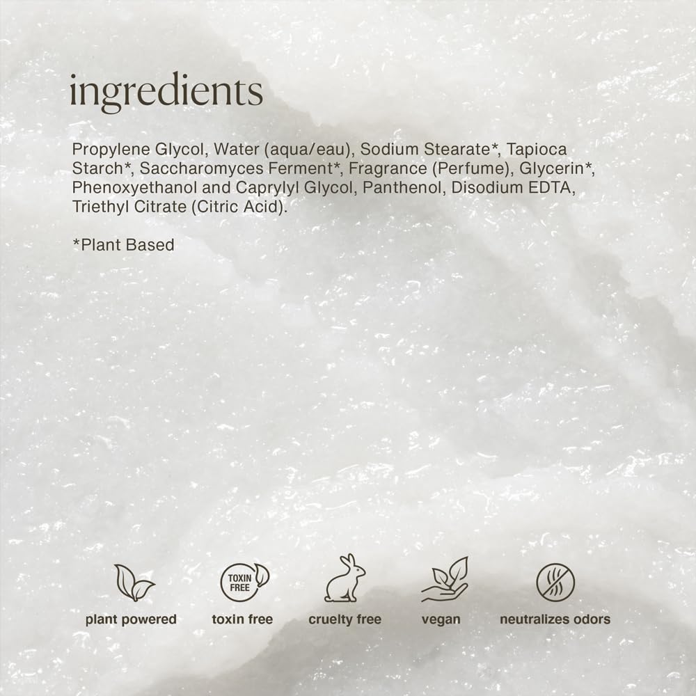 evolvetogether Aluminiumfreies, natürliches Deodorant für Damen und Herren, trockene Rose, Mandarine, Oud und Patchouli, neutralisiert Gerüche, beruhigt die Haut, vegan, tierversuchsfrei