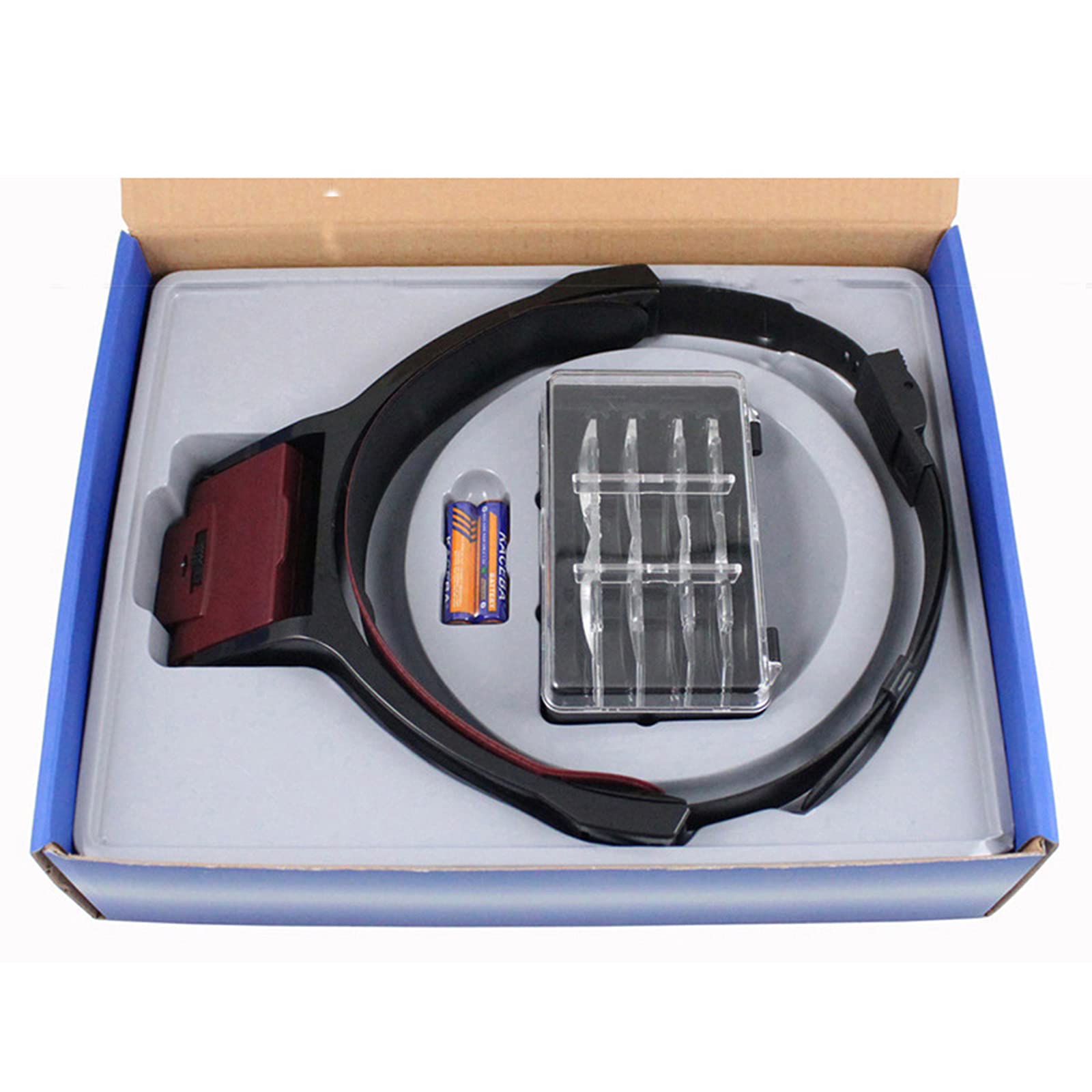 Lupa Binocular Dental Quirúrgica con Faros LED Luz Médica