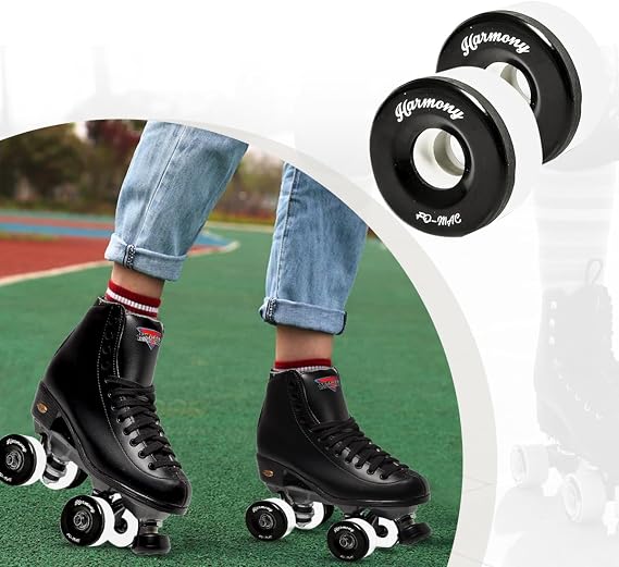 Sure-Grip Fomac Harmony Skates Indoor Wheels, Set of 8