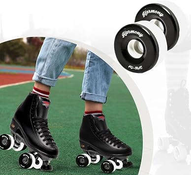 Sure-Grip Fomac Harmony Skates Indoor Wheels, Set of 8