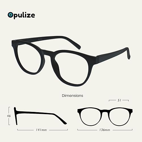 Miniatura 8 de OPULIZE Gafas de lectura Blu con bloqueo de luz azul