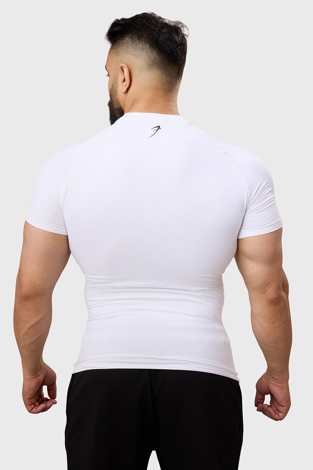 Elite Kompressions-T-Shirts für Herren, halblange Ärmel, Dry-Fit-T-Shirts für hohe Leistung im Fitnessstudio und bei sportlichen Aktivitäten