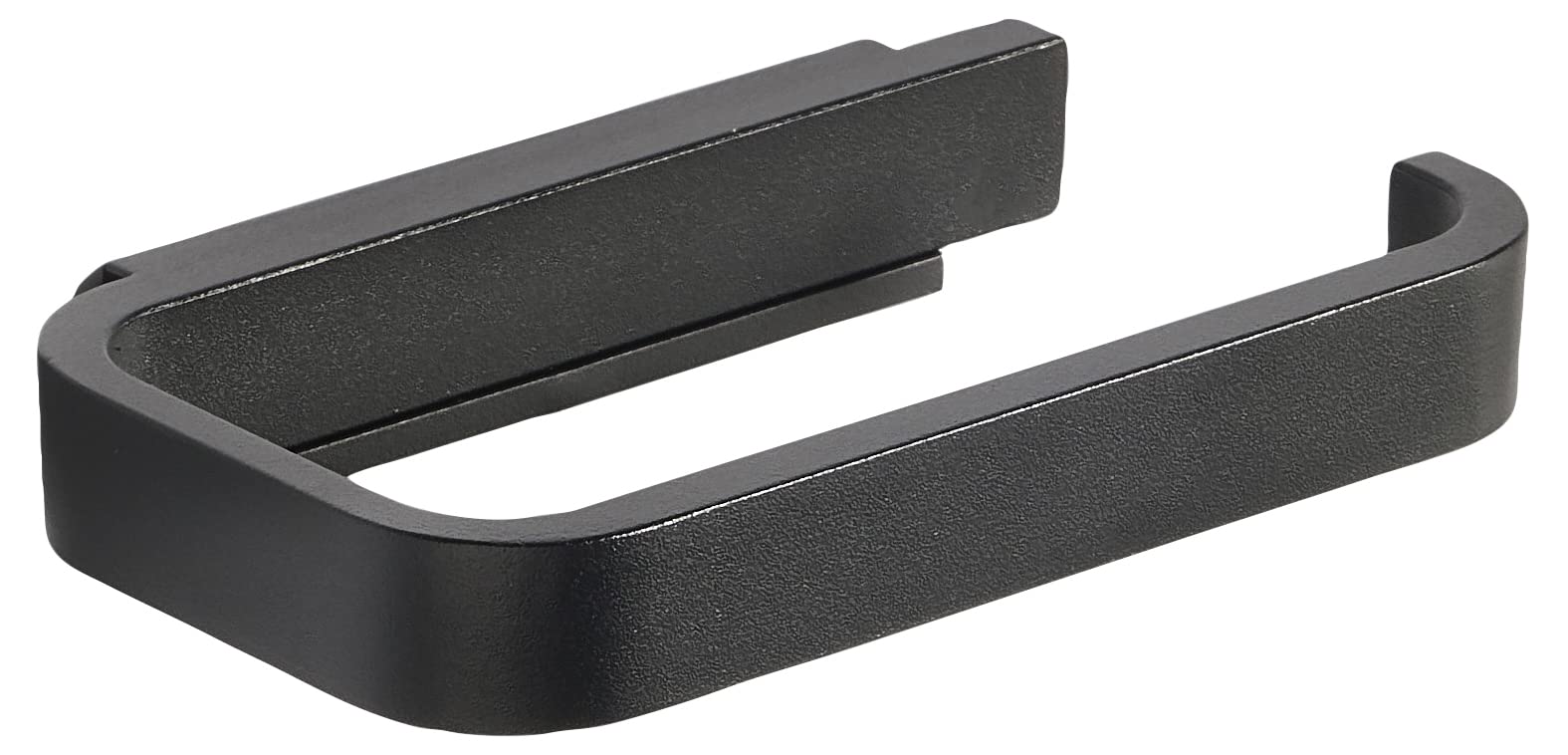 Zone Denmark Rim Toilet Paper Holder 14.6 x 8.4 x 2 cm Black