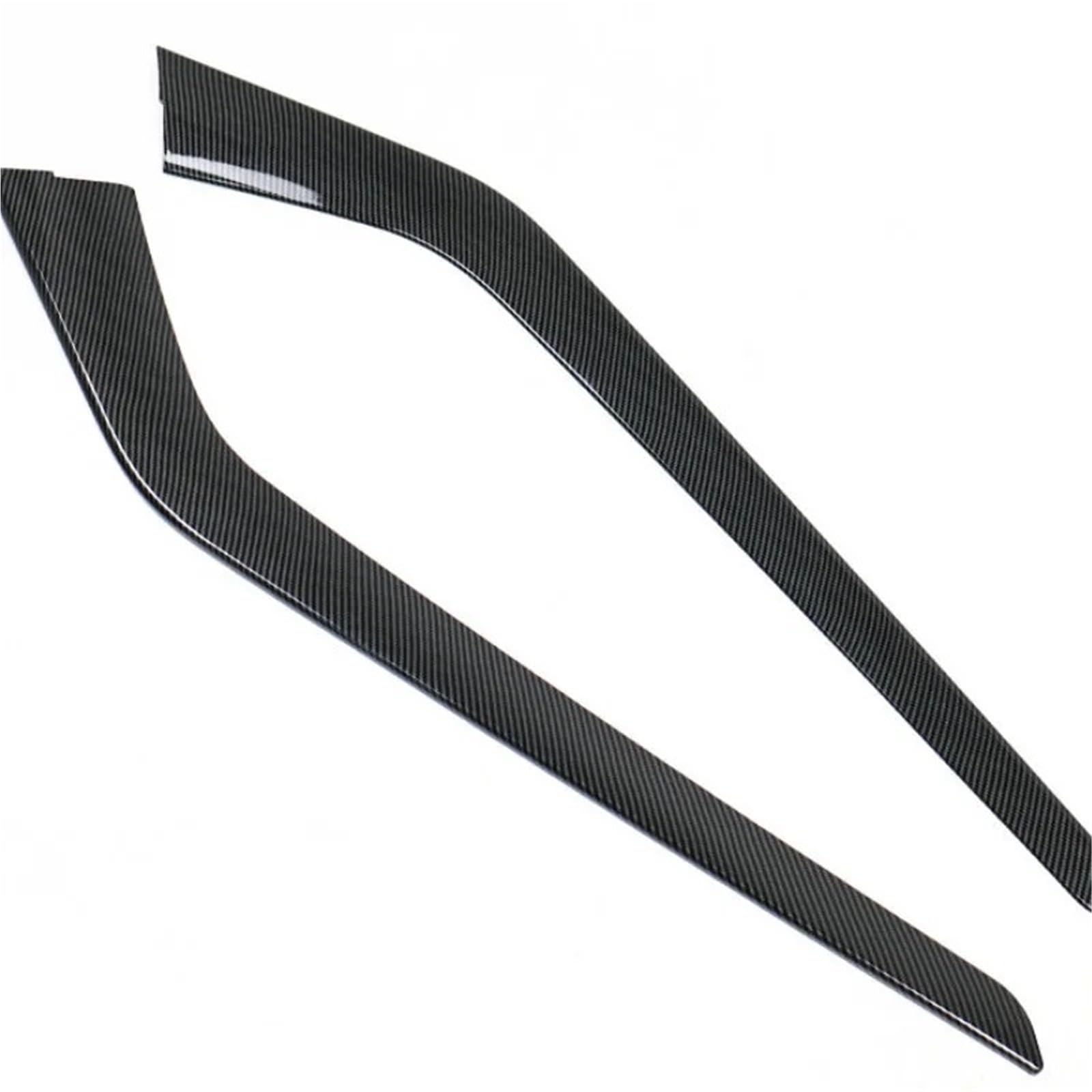 Bandes garniture latérales pour Console centrale intérieure voiture en carbone, garnitures intérieures en Fiber carbone pour modèle Y 2021 Revêtement carbone console centrale Kit fibre