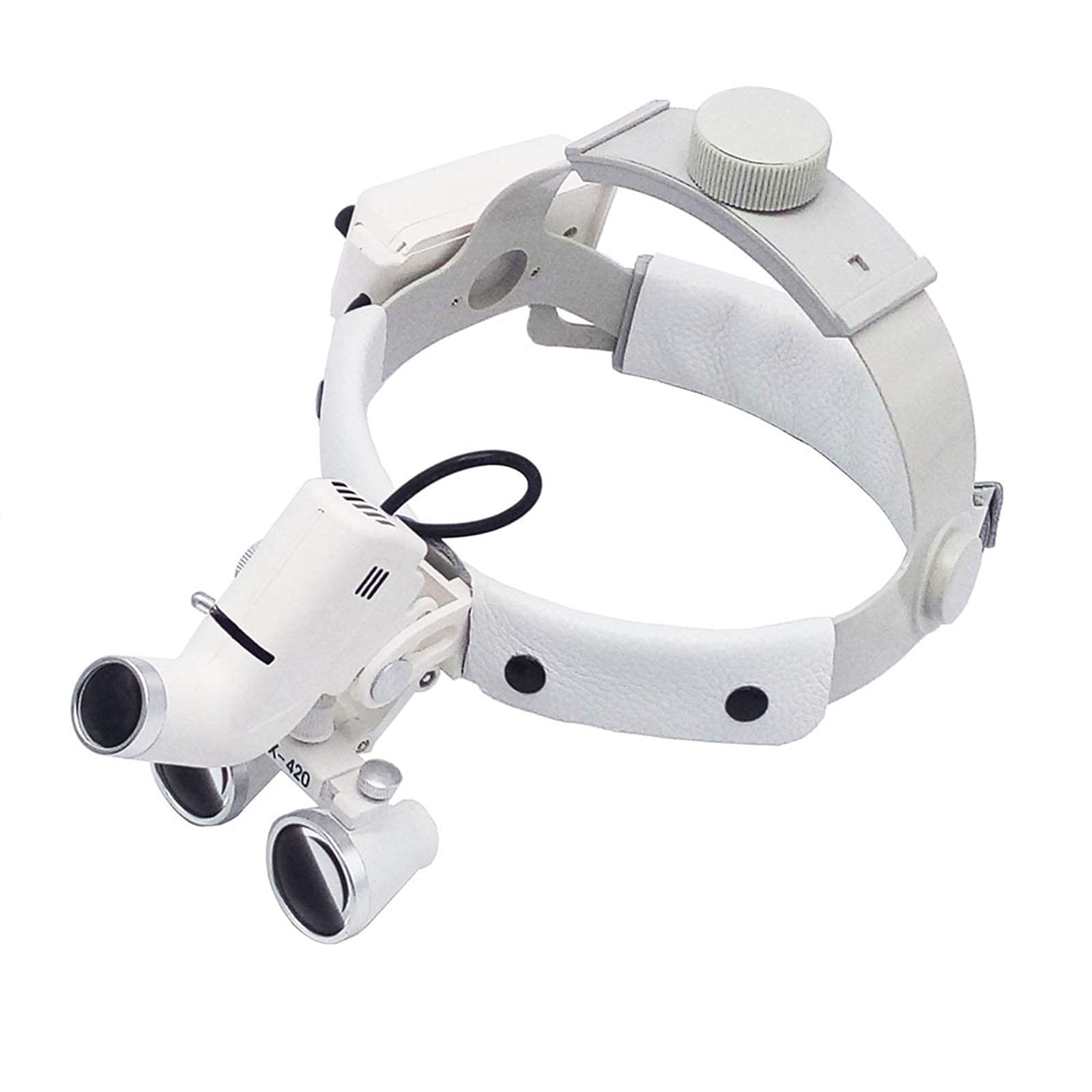 Lupa De Aumento 3.5X Montada En La Cabeza, Lupa Oral Con Faro Led De 5W