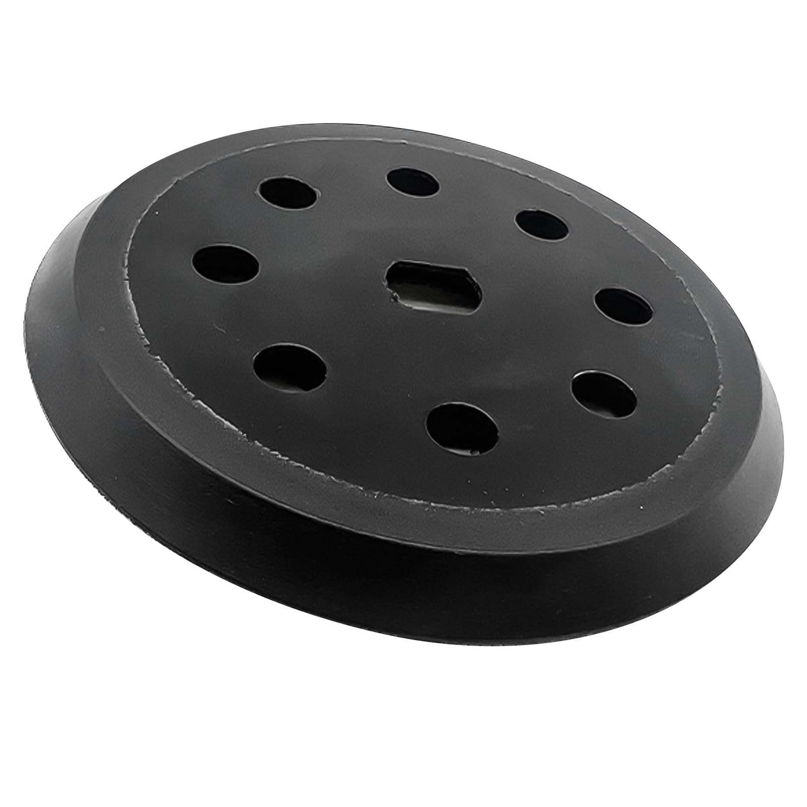 Piatto abrasivo, 125 mm, piatto abrasivo a 8 fori, compatibile con Black & Decker BD190 KA190E SPEC375, piastra di supporto