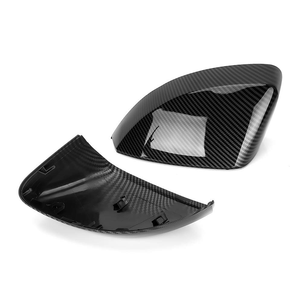 for, A3 S3 8V RS3 Seitenspiegelabdeckungen Kappen Carbon Look 2017 Ersetzen 2015 2016 2018 2013 2014 2019