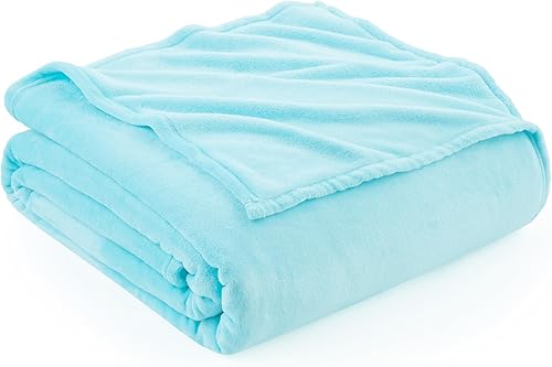 Vista 39 de Hansleep Manta de forro polar tamaño King para cama azul marino, súper suave manta de franela esponjosa tamaño King para todas las estaciones, azul