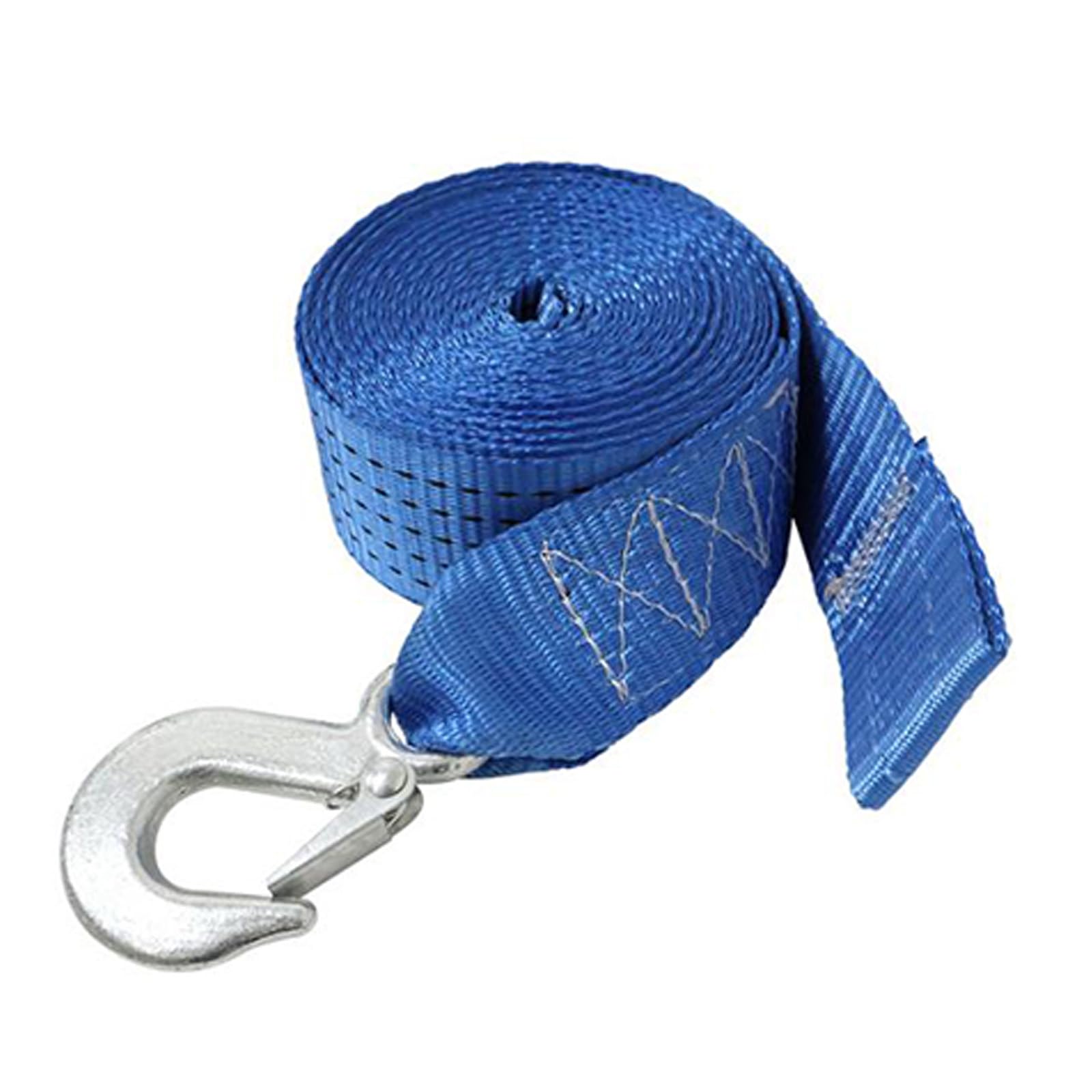 YROHGKPN Winch Strap with Hook for Towing Vehicles Replacement Heavy Duty