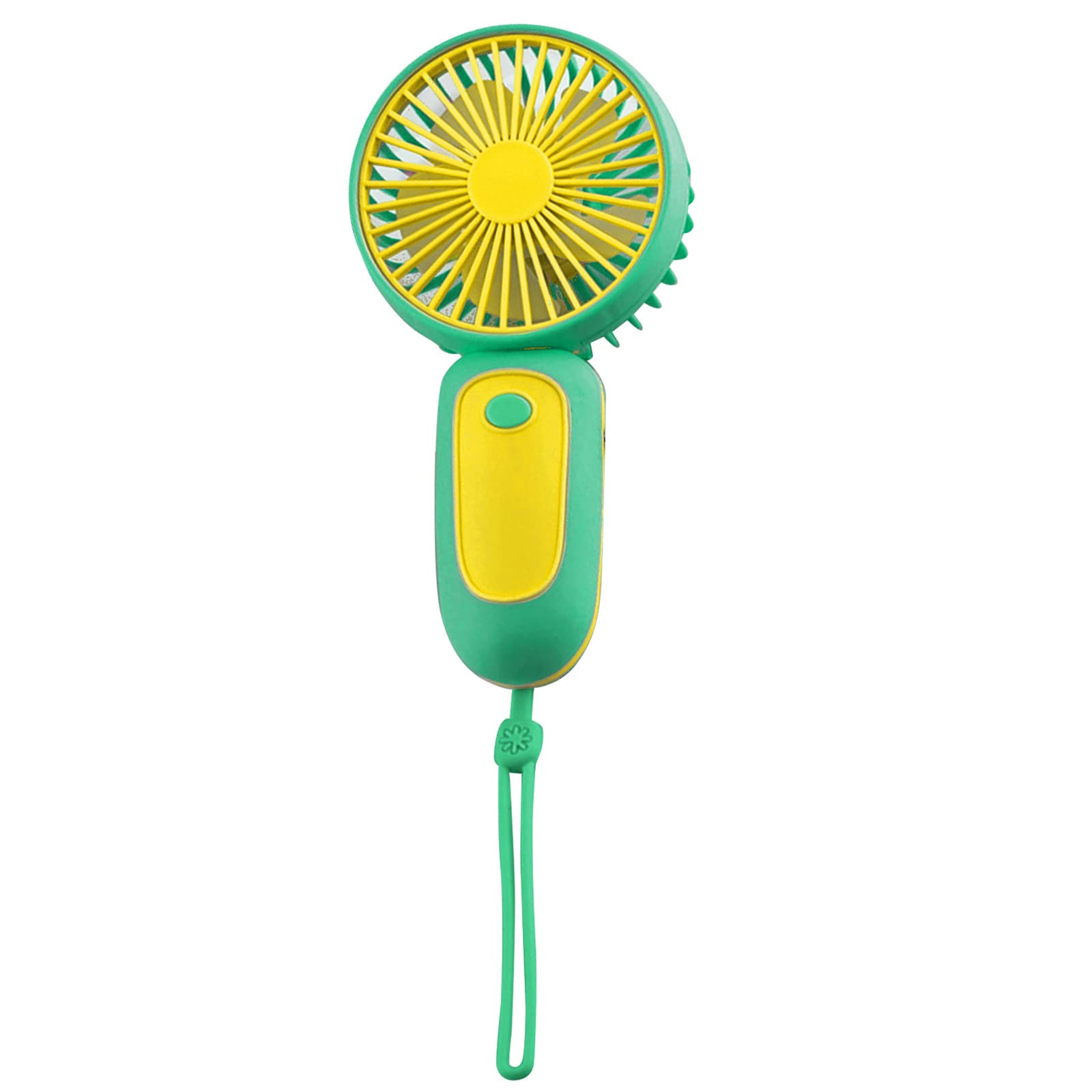 Maxtonser Handheld Fan,Portable USB Rechargeable Small Pocket Fan, Strong Wind Fan,5-Bladed Mute Fan for Travel Outdoor