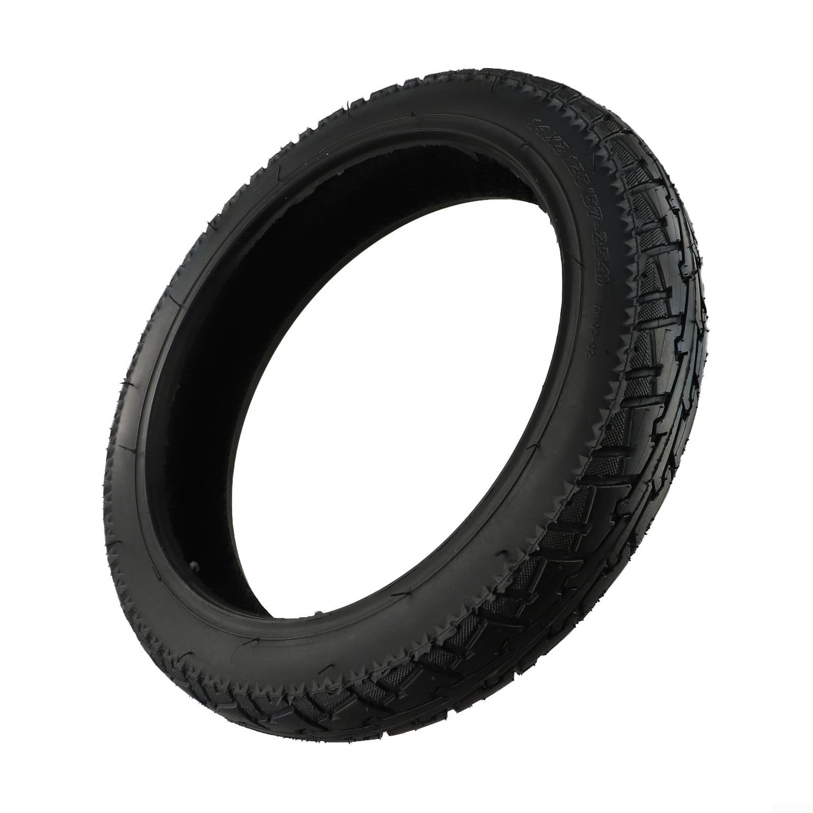 EcoLivzen 14 inch Tubeless Tyre 14x2.125 for Electric Scooter and E-Bike, 57-254 Heavy Duty Rubber Tire with Wearproof Performance for Daily Commuting