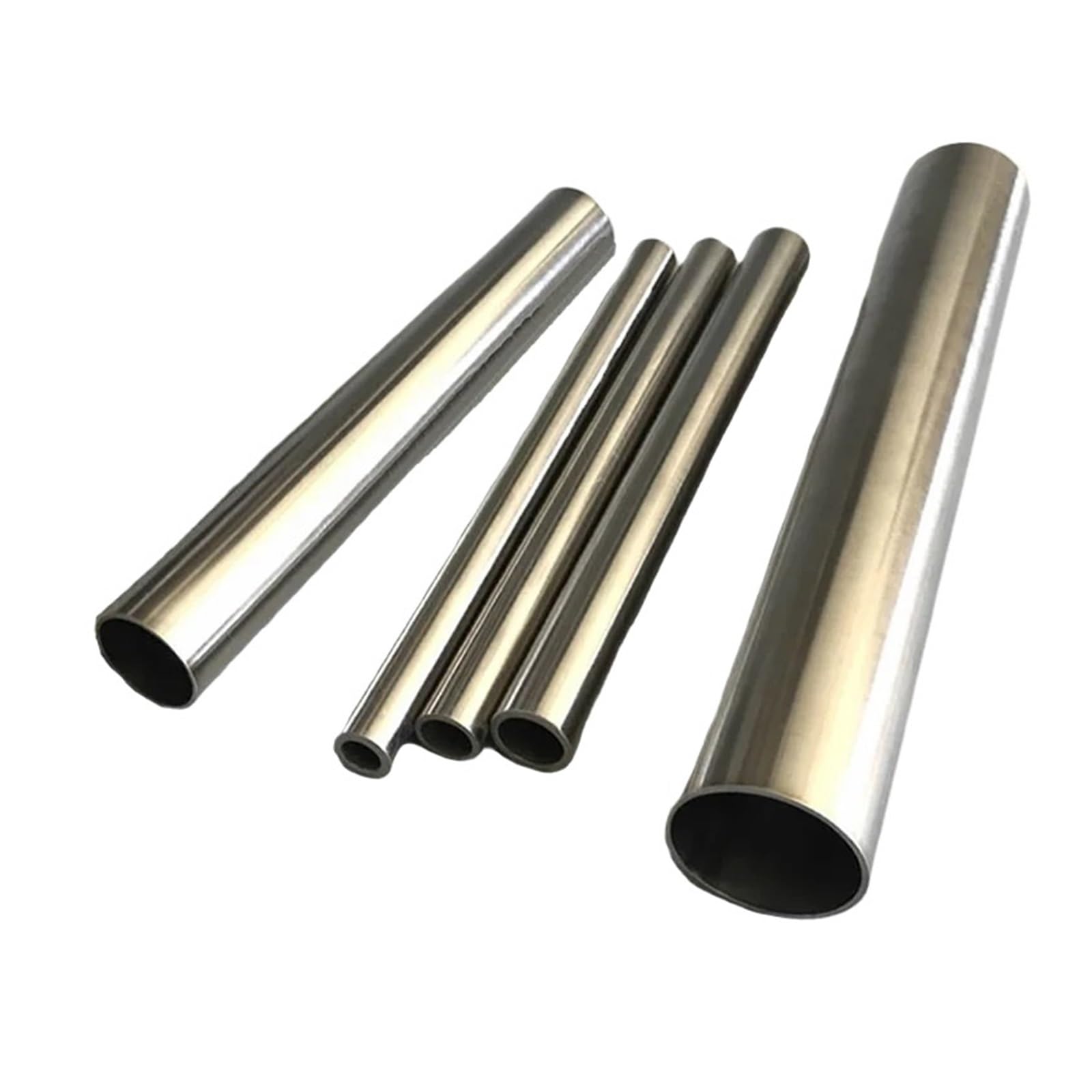 Tubo Acciaio Inox 304 Diametro Esterno 30 mm Interno 28 mm Lucidato 500 mm