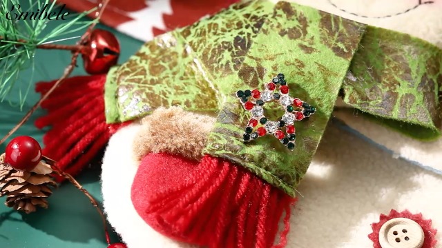 Spille di Natale di cristallo spille di Natale per le donne strass