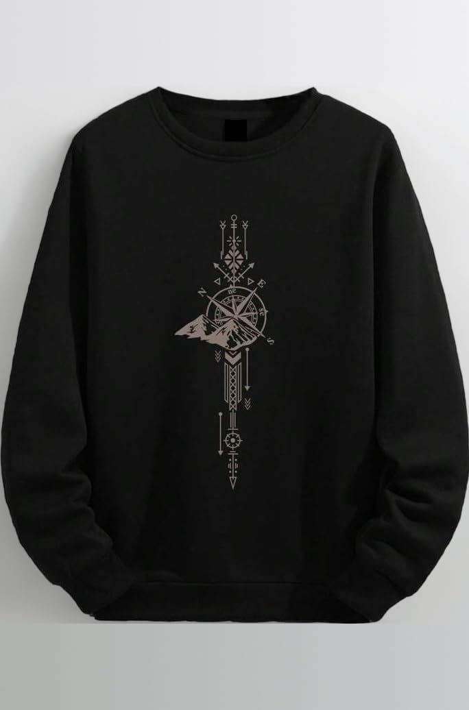 Tagas Men’s Casual Long Sleeve Waffle Knit T-Shirt – Soft Breathable Crewneck Top with Layered Hem & Contrast Collar