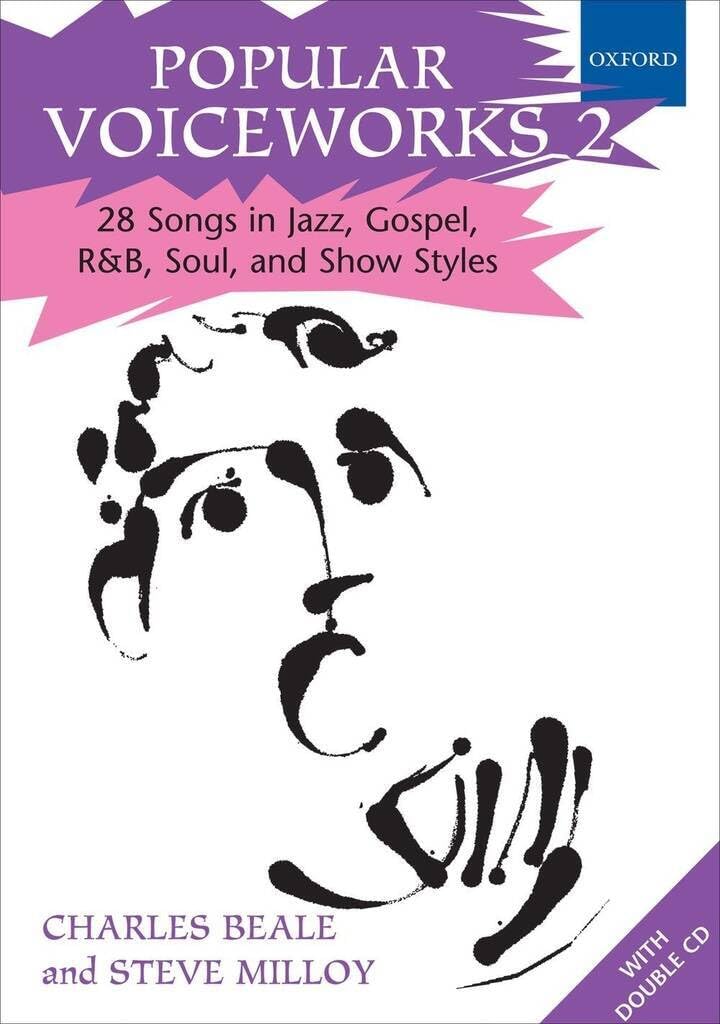 Popular Voiceworks 2 avec 28 chansons jazz gospel et soul livre de chant choral