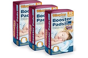 Dimples Booster Pads: Diaper Doubler for Enhanced Absorbency and Leak Protection