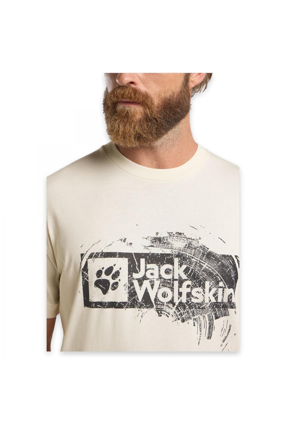 Jack Wolfskin Brand T M, T-shirt Mężczyźni