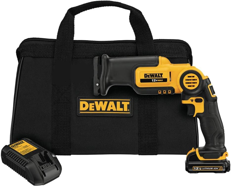 12V MAX* Pivot Reciprocating Saw Kit (DCS310S1)