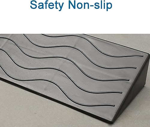 Miniatura 3 de Threshold Ramps for Doorways, Indoor Kerb Ramp Wheelchair Scooter Sweeping Robot, Easy Portable Door Step Accessible Channel, Gray (Size