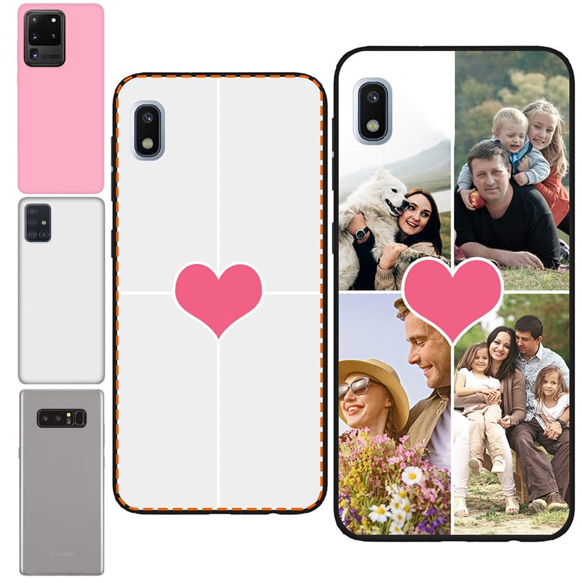 Klsify Custom Personalized Photos Case for Samsung Galaxy S24 S23 S22 S21 S20 S10 S9 S8 S7 S6 S5 5G 4G FE UW Lite Ultra Plus + Active Edge Customized Text Image Customizable Soft Cover Shell