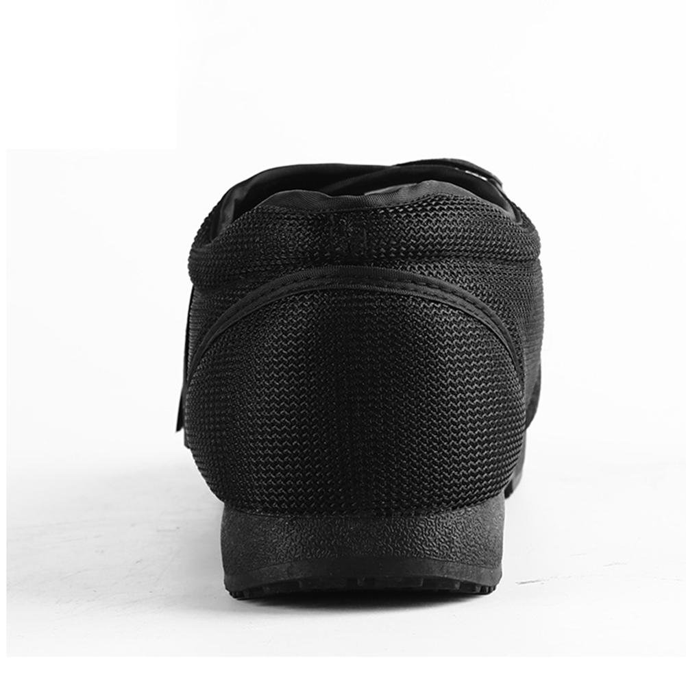 TILEZE Zapatos de yeso para fractura de tobillo Zapatos fijos quirúrgicos con puntera en valgo para el cuidado de la salud (Negro L30 * W11CM)