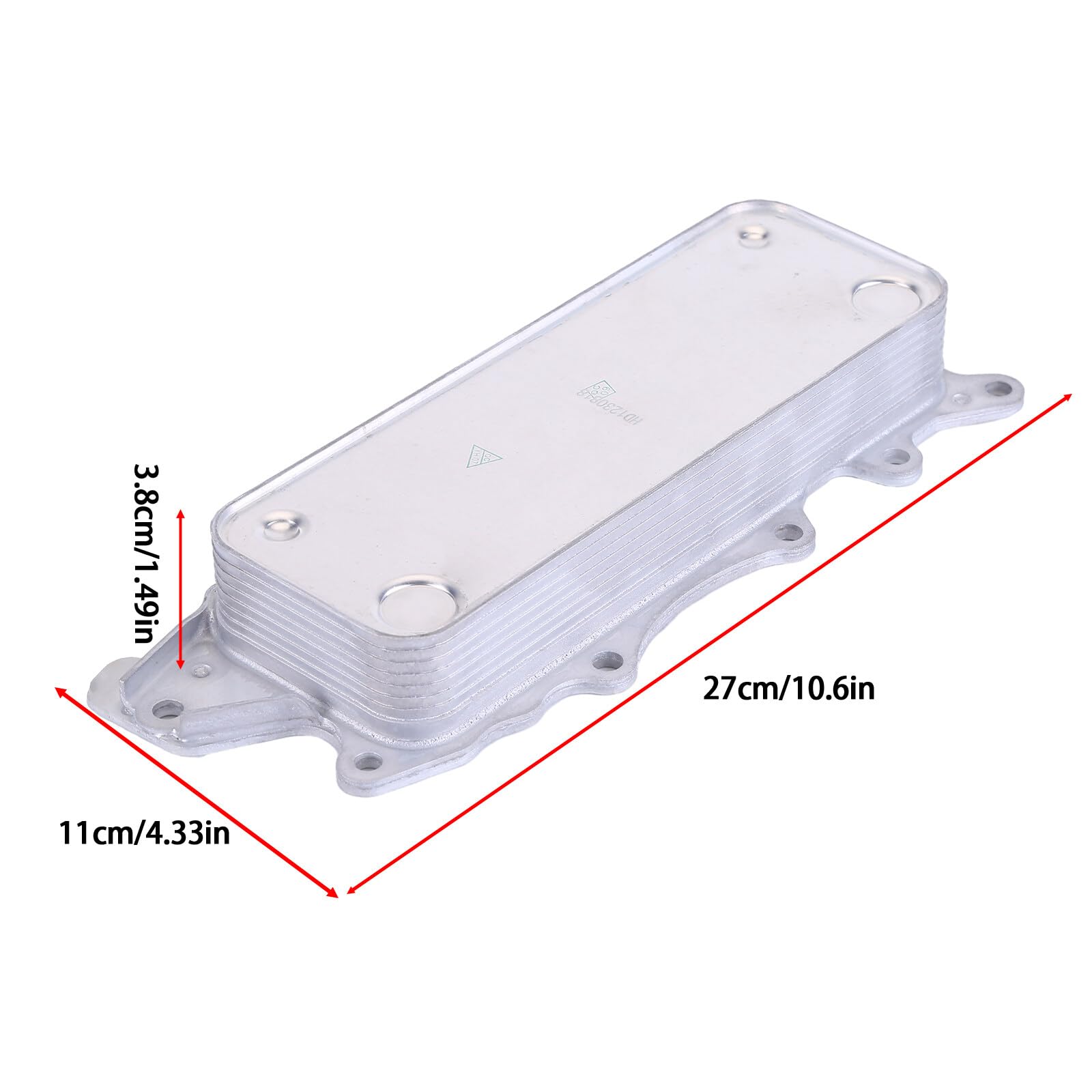 Callume Ölkühler Dichtungssatz Für Mercedes OM642 | Kompatibel Mit W203, W204, W211 Uvm.
