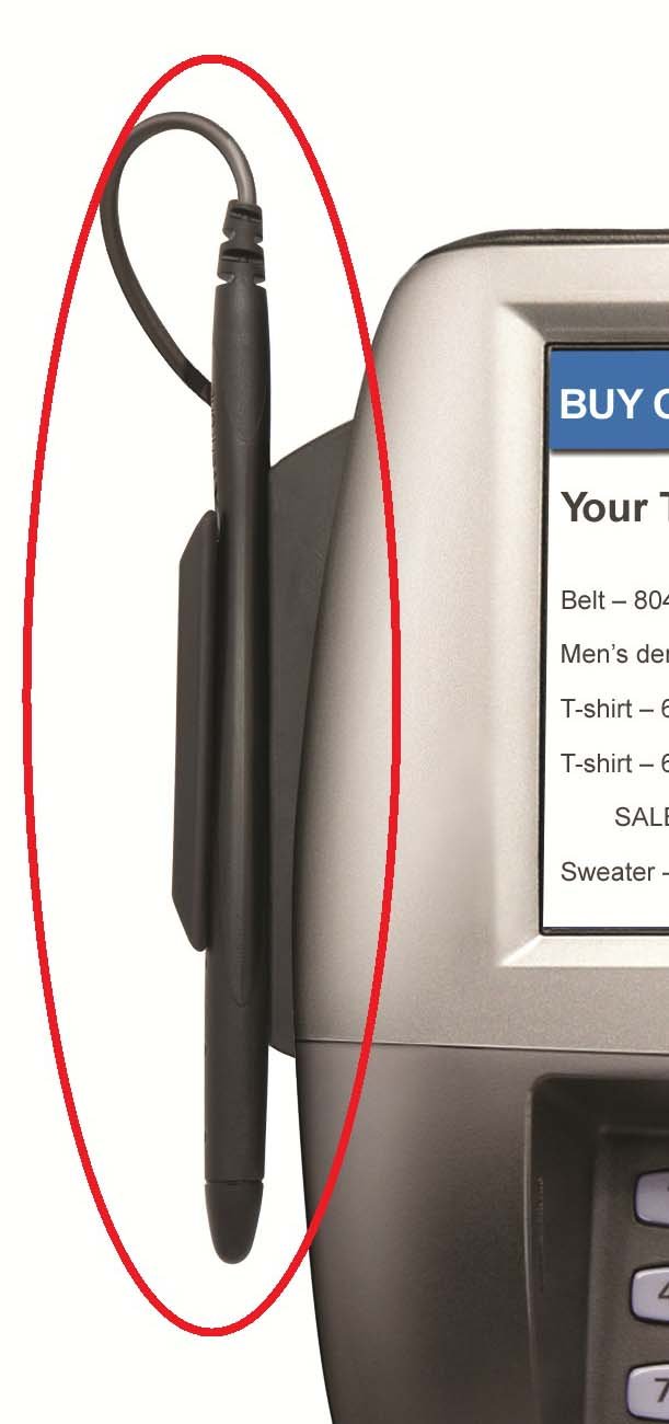 VERIFONE, THIN STYLUS FOR MX SERIES NP PANDOCK-1, NPPANDOCK-2, NP DELL, NP DELL-A